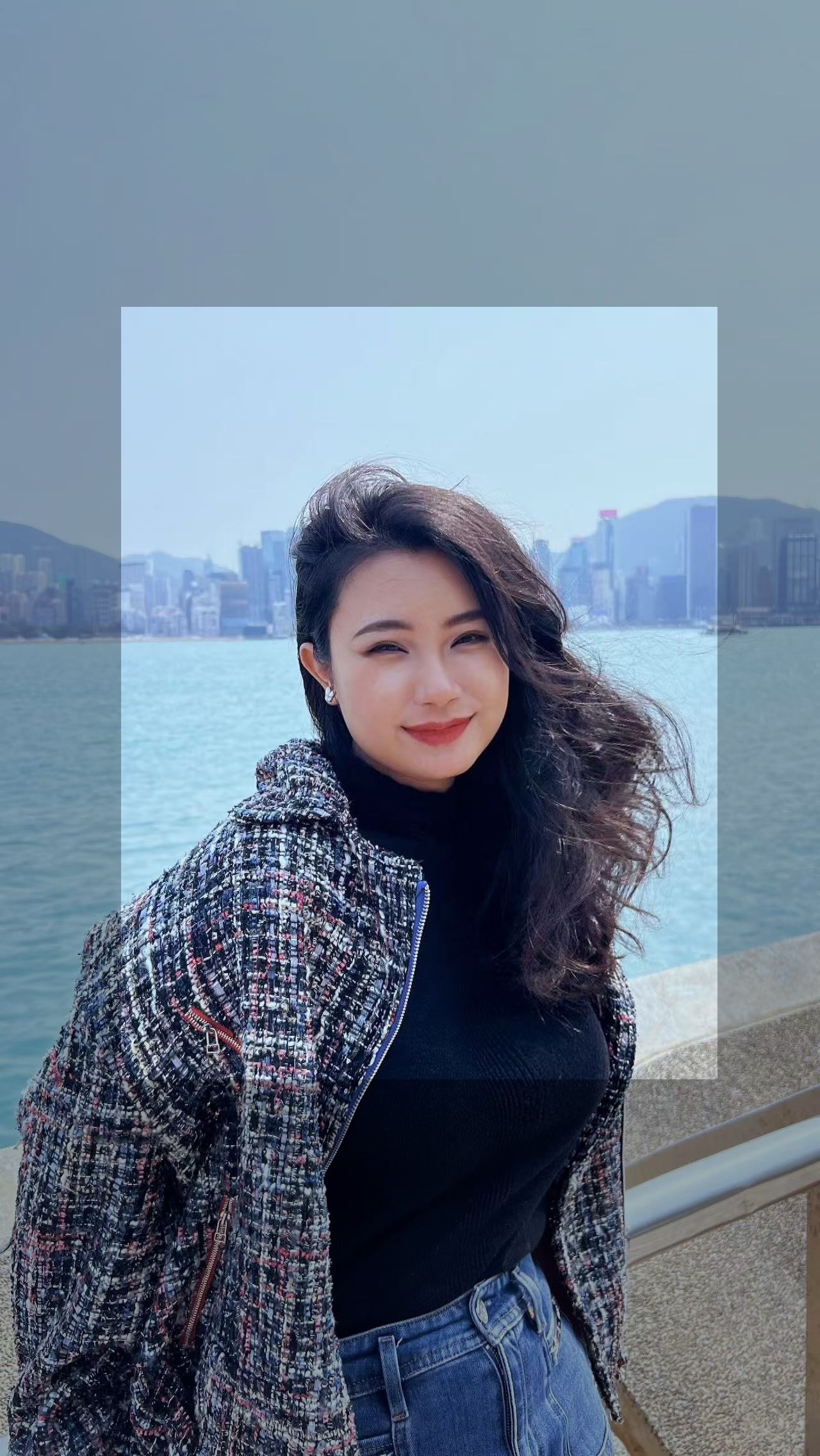 Portrait of Ava MI Xinyu in Hong Kong
